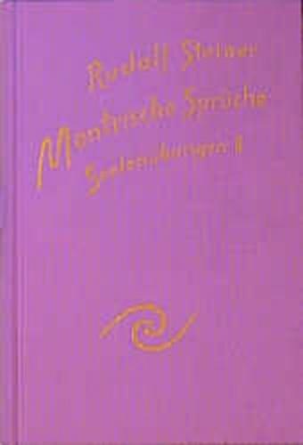 Mantrische Sprüche. Seelenübungen II 