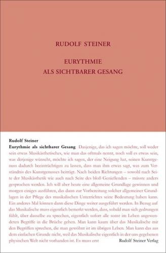 Eurythmie als sichtbarer Gesang 