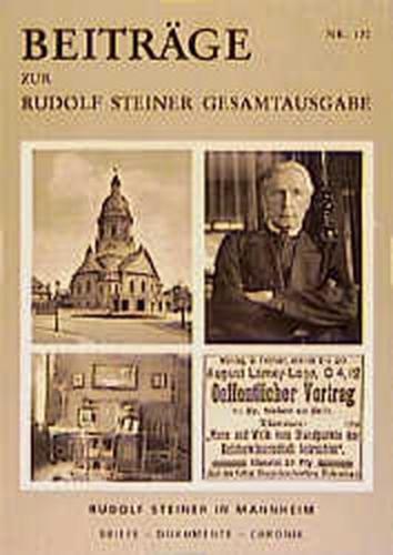 Beiträge zur Rudolf Steiner Gesamtausgabe, Heft 120 