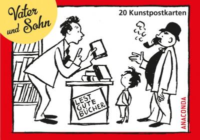 Postkartenbuch Vater und Sohn 