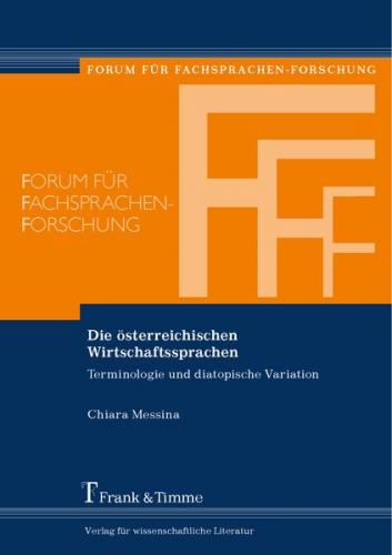 Die österreichischen Wirtschaftssprachen 
