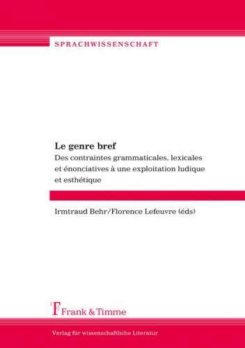 Le genre bref 