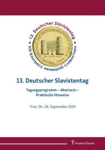 13. Deutscher Slavistentag 