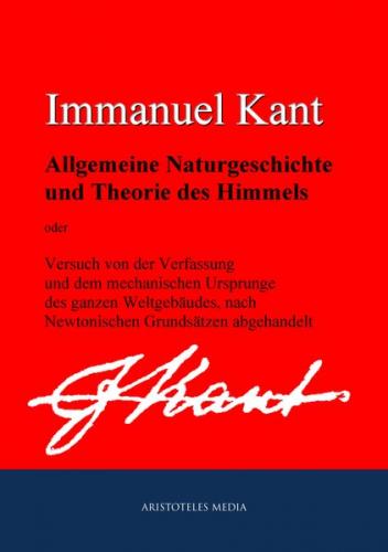 Allgemeine Naturgeschichte und Theorie des Himmels (Ebook - EPUB) 