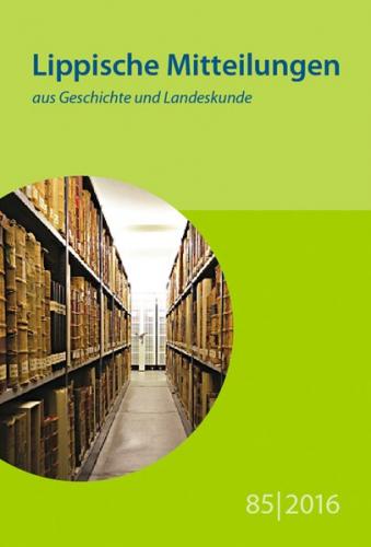 Lippische Mitteilungen aus Geschichte und Landeskunde 