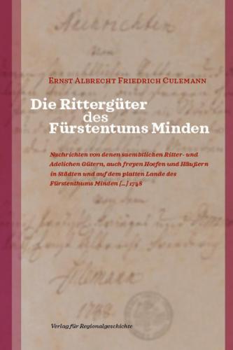Die Rittergüter des Fürstentums Minden 