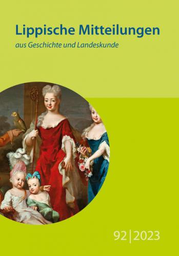 Lippische Mitteilungen aus Geschichte und Landeskunde 