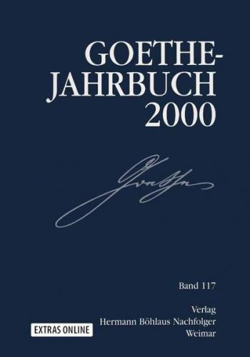Goethe-Jahrbuch 