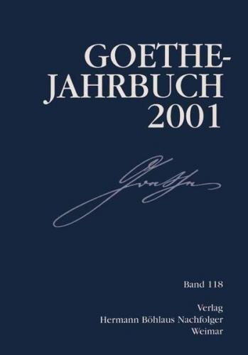 Goethe-Jahrbuch 
