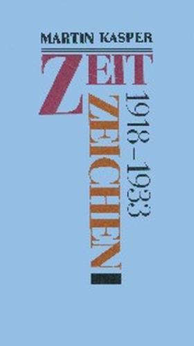 Zeitzeichen 1918-1933 
