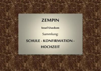 ZEMPIN Insel Usedom Sammlung Schule Konfirmation Hochzeit 