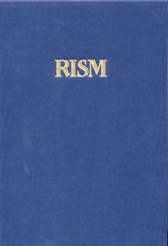 Répertoire International des Sources Musicales (RISM) / Directory of Music Research Libraries 