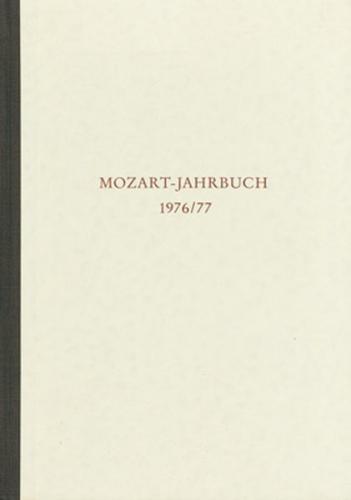 Mozart-Jahrbuch / 1976/77 