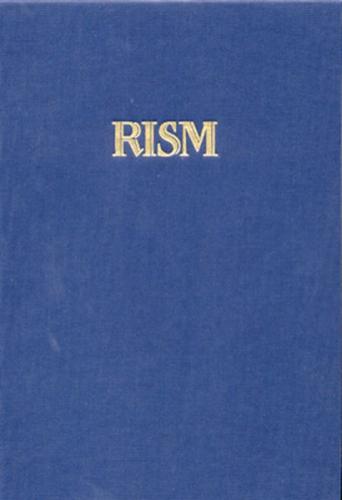 Répertoire International des Sources Musicales (RISM) / Das deutsche Kirchenlied 