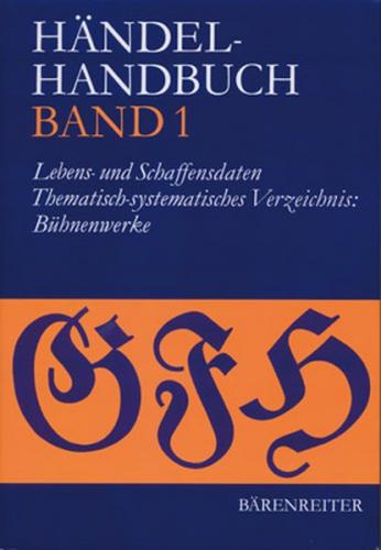 Händel-Handbuch / Händel-Handbuch Band 1 