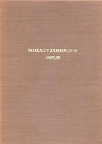 Mozart-Jahrbuch / 1987/88 