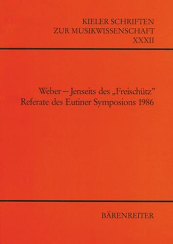 Weber - Jenseits des "Freischütz" 
