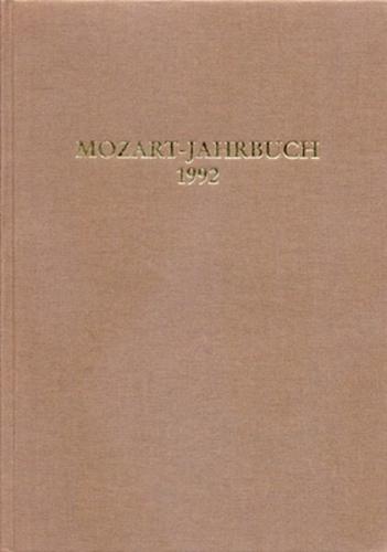 Mozart-Jahrbuch / Mozart-Jahrbuch 1992 