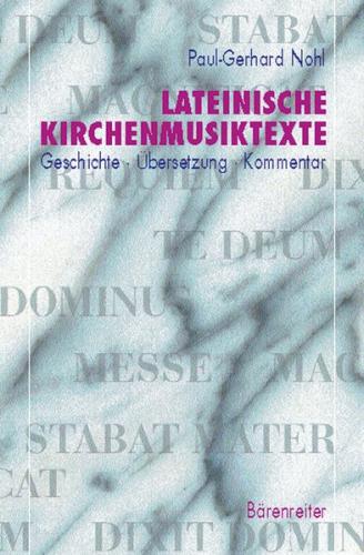 Lateinische Kirchenmusiktexte 