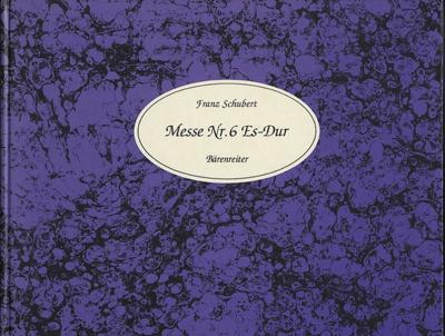 Messe Nr. 6 Es-Dur, D 950 