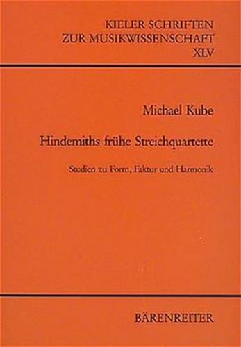 Hindemiths frühe Streichquartette (1915-1923) 