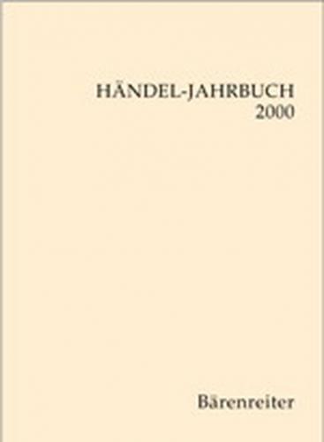 Händel-Jahrbuch / Händel-Jahrbuch 