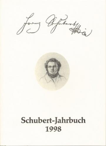 Schubert-Jahrbuch / Schubert-Jahrbuch 1998 