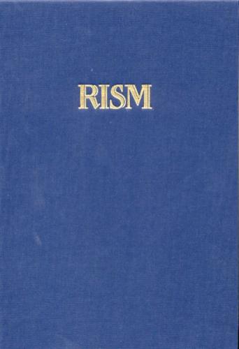 Répertoire International des Sources Musicales (RISM) / Directory of Music Research Libraries / Sixteen European Countries 