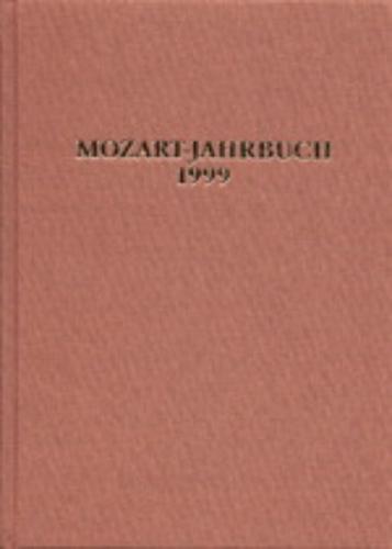 Mozart-Jahrbuch / Mozart-Jahrbuch 1999 