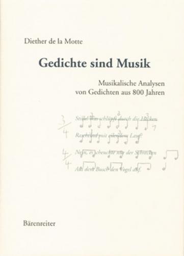 Gedichte sind Musik 
