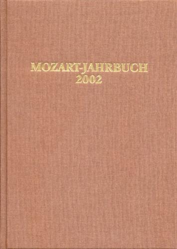 Mozart-Jahrbuch / Mozart-Jahrbuch 2002 