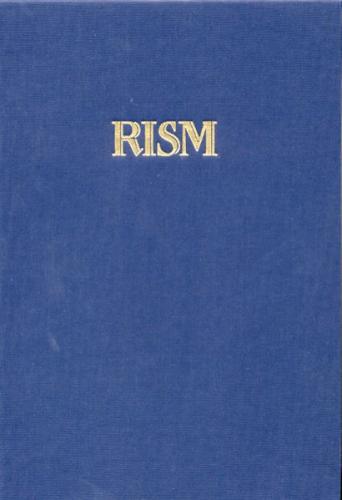 Répertoire International des Sources Musicales (RISM) / Einzeldrucke vor 1800 