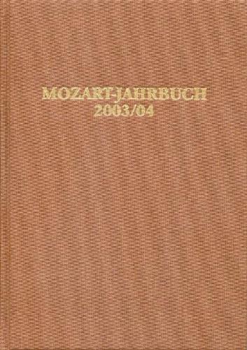 Mozart-Jahrbuch / Mozart-Jahrbuch 2003/04 