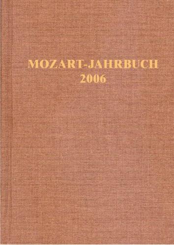 Mozart-Jahrbuch / Mozart-Jahrbuch 2006 