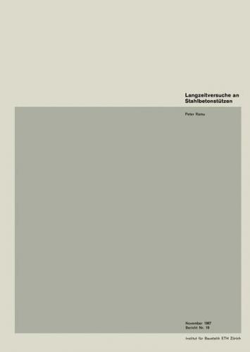Langzeitversuche an Stahlbetonstützen 