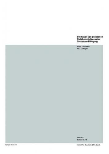 Steifigkeit von gerissenen Stahlbetonbalken unter Torsion und Biegung 
