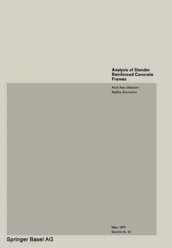 Analysis of Slender Reinforced Concrete Frames 