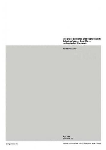Integraler baulicher Erdbebenschutz I 