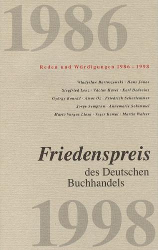 Friedenspreis des Deutschen Buchhandels. Reden und Würdigungen 