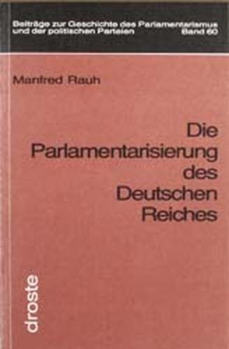 Föderalismus und Parlamentarismus im Wilhelminischen Reich 