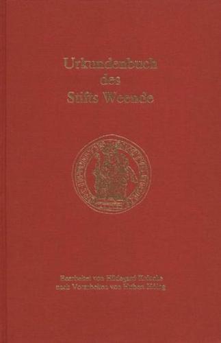 Urkundenbuch des Stifts Weende 