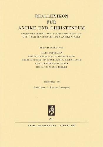 Reallexikon für Antike und Christentum 