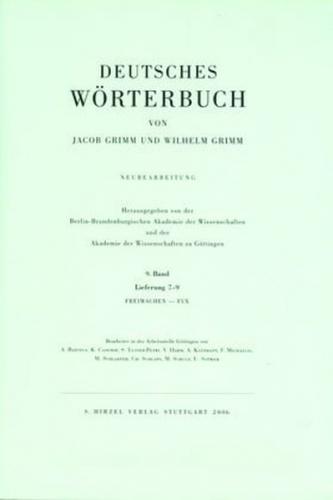 Grimm, Dt. Wörterbuch Neubearbeitung 
