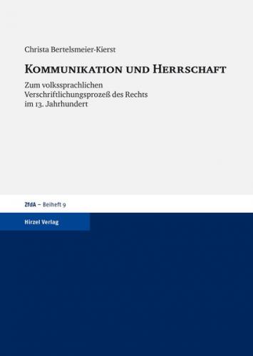 Kommunikation und Herrschaft 