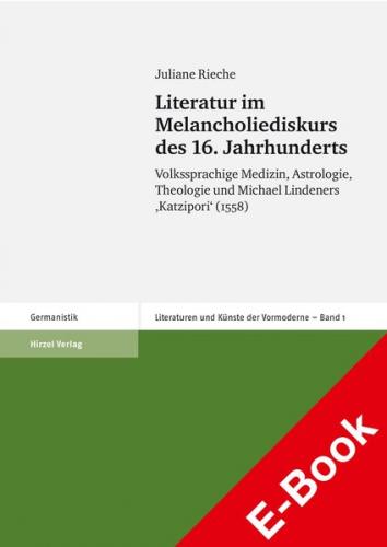 Literatur im Melancholiediskurs des 16. Jahrhunderts (Ebook - pdf) 