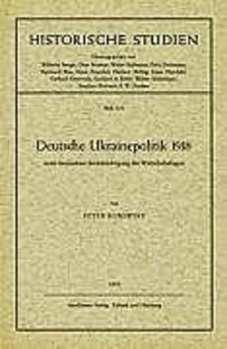 Deutsche Ukrainepolitik 1918 