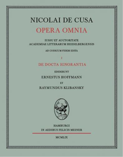De docta ignorantia 