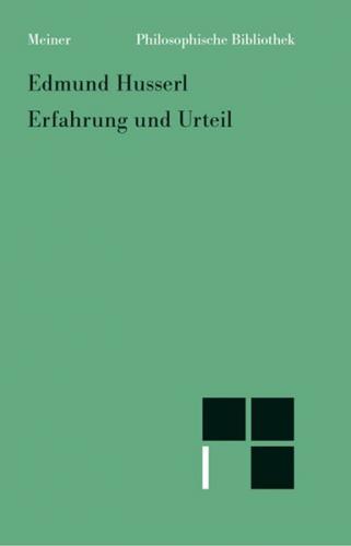 Erfahrung und Urteil (Ebook - pdf) 