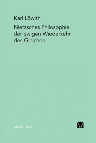 Nietzsches Philosophie der ewigen Wiederkehr des Gleichen (Ebook - pdf) 