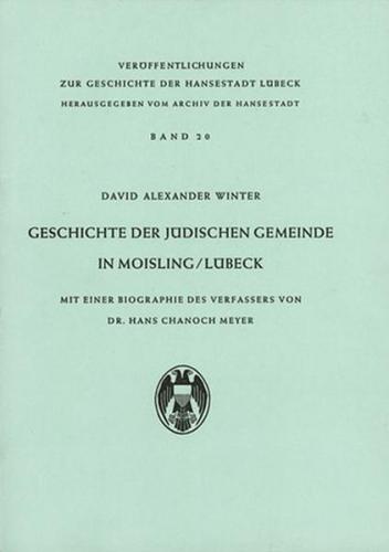 Geschichte der Jüdischen Gemeinde in Moisling/Lübeck 